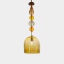 IQ3780 BEEHIVE PENDANT WITH JEWELED STEM