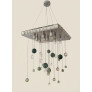 WM2028 GLAXY BALL STYLE 18 CHANDELIER