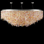 PT5861 OVAL CHANDELIER WITH CRYSTALS