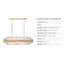 IQ4525 VIENNA LINEAR CRYSTAL CHANDELIER