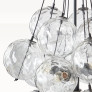 IQ4526 BERLIN GLASS CHANDELIER