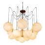 IQ4529 OPULENT ALABASTER BALL CHANDELIER