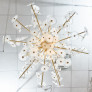 IQ4540 MURANO GLASS SPUTNIK CHANDELIER