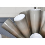 IQ4541 GRAY MURANO GLASS SPUTNIK CHANDELIER