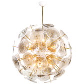 IQ4542 MEDUSA MURANO GLASS SPUTNIK CHANDELIER