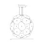 IQ4554 PEBBLE PENDANT SUSPENSION