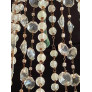 IQ4560 ITALIAN CRYSTAL AND GLASS BASKET FORM CHANDELIER