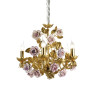 IQ4563 MARIE ANTOINETTE 5 LIGHT CHANDELIER