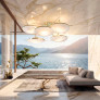 IQ4565 VENUSIA MEDIUM CHANDELIER