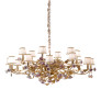 IQ4567 PEONY 18 LIGHT CHANDELIER