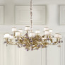 IQ4567 PEONY 18 LIGHT CHANDELIER