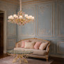 IQ4567 PEONY 18 LIGHT CHANDELIER