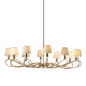 IQ4571 INFINITY 12 LIGHT CHANDELIER