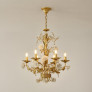 IQ4573 WHITE ROSE CRYSTAL CHANDELIER