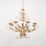 IQ4573 WHITE ROSE CRYSTAL CHANDELIER