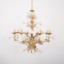 IQ4573 WHITE ROSE CRYSTAL CHANDELIER
