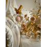 IQ4574 GOLD LEAF 6 LIGHTS CHANDELIER