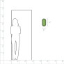 IQ4588 DIMPLE DASH LED WALL SCONCE