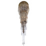 IQ4609 GLASS CHANDELIER