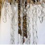 IQ4609 GLASS CHANDELIER
