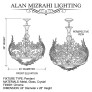 IQ4610 French Chandeliers-Gilt Brass