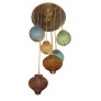 IQ4611 LARGE MODERNE BLOWN GLASS FIXTURE