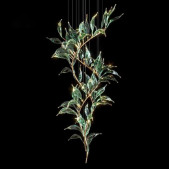 IQ4613 BRANCH LEAF SHAPE LED HANGING LIGHT