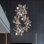 IQ4614 MODERN LED GLASS CHANDELIER