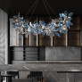 IQ4614 MODERN LED GLASS CHANDELIER