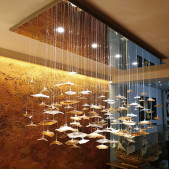 IQ4617 INFINITO OPTIC FIBER AND LED CHANDELIER