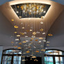IQ4617 INFINITO OPTIC FIBER AND LED CHANDELIER