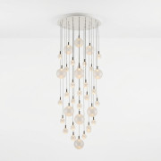 IQ4621 Par 18 LED Pendant Lamp - Satin Steel