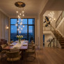 IQ4622 Multi Pendant Lighting-Aged Brass