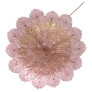 IQ4632 AMAZING PINK MURANO GLASS LEAVE CEILING LIGHT