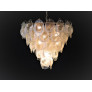 IQ4635 PAIR OF MURANO SHELL CHANDELIERS