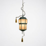 IQ4649 Asp Lantern - Verdigris Patina