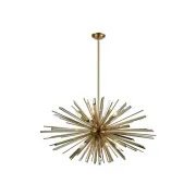 IQ4673 PALISADES AVE 10 LIGHT CHANDELIER