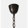 IQ4683 HERVE VAN DER STRAETEN BRONZE CHANDELIER