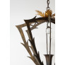 IQ4683 HERVE VAN DER STRAETEN BRONZE CHANDELIER