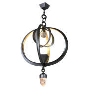 IQ4684 HERVE VAN DER STRAETEN CHANDELIER ROCK CRYSTAL