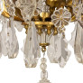 IQ4688 19TH CENTURY FRENCH ORMOLU & CUT CRYSTAL CHANDELIER