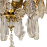IQ4688 19TH CENTURY FRENCH ORMOLU & CUT CRYSTAL CHANDELIER