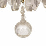 IQ4688 19TH CENTURY FRENCH ORMOLU & CUT CRYSTAL CHANDELIER