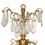 IQ4688 19TH CENTURY FRENCH ORMOLU & CUT CRYSTAL CHANDELIER
