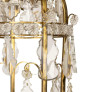 IQ4688 19TH CENTURY FRENCH ORMOLU & CUT CRYSTAL CHANDELIER