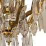 IQ4688 19TH CENTURY FRENCH ORMOLU & CUT CRYSTAL CHANDELIER