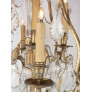 IQ4691 LARGE ANTIQUE CRYSTAL CHANDELIER