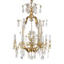 IQ4692 FRENCH BIRDCAGE EIGHT-LIGHT CHANDELIERS