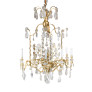 IQ4692 FRENCH BIRDCAGE EIGHT-LIGHT CHANDELIERS