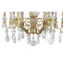 IQ4692 FRENCH BIRDCAGE EIGHT-LIGHT CHANDELIERS